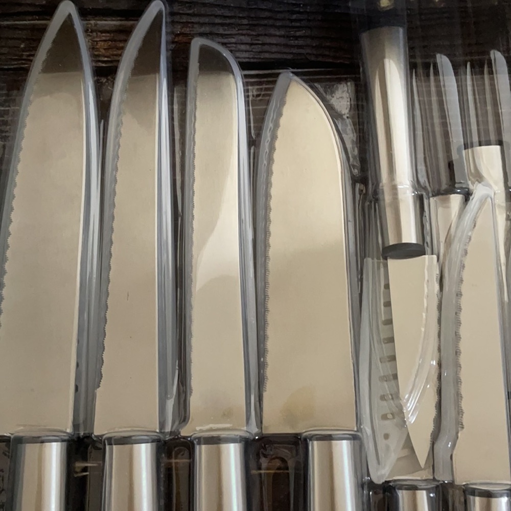 BN 10 pcs Kitchentrend stainless steel cutlery set with 7 different types